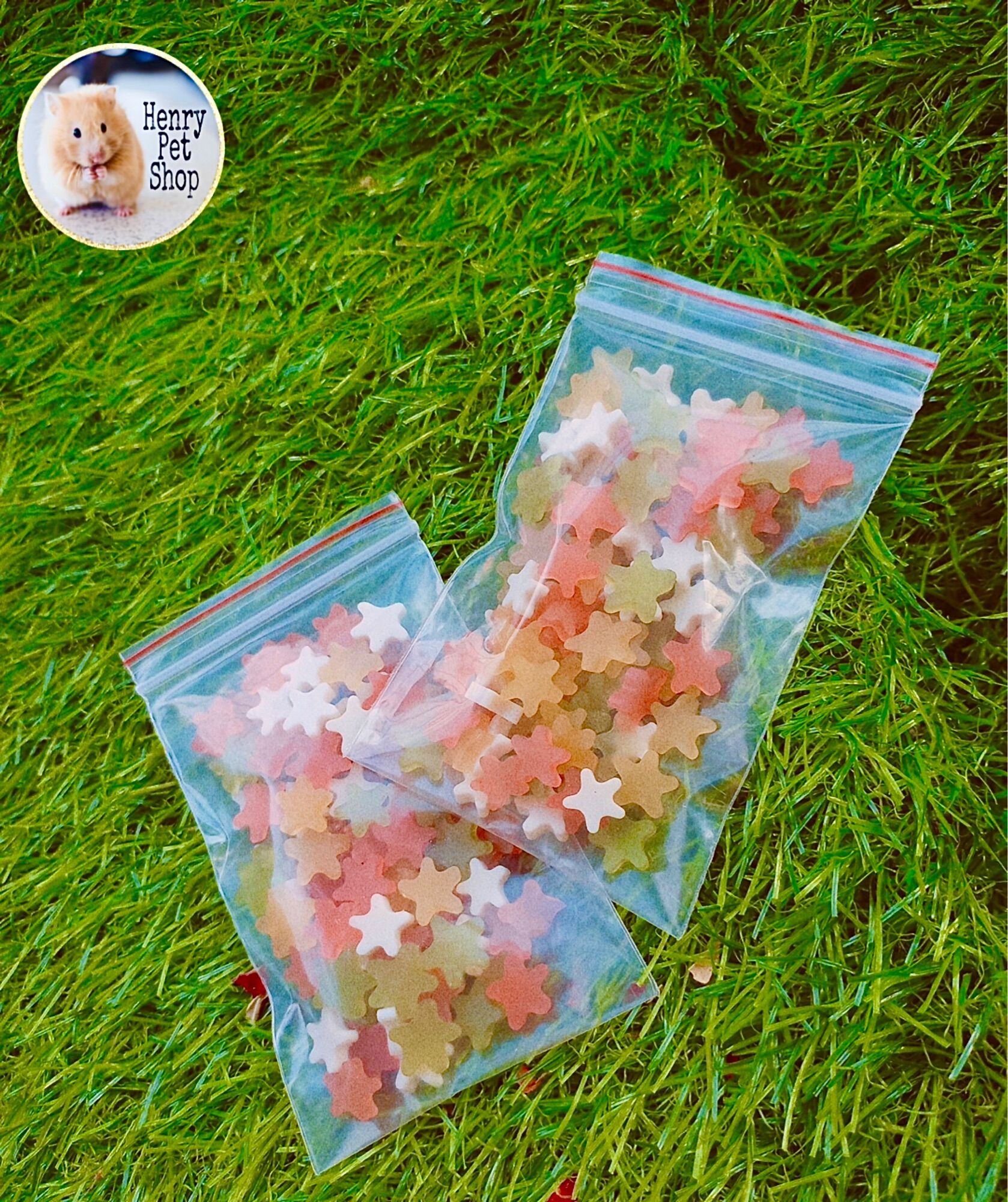 Chew ngôi sao làm sạch răng, thơm miệng cho hamster