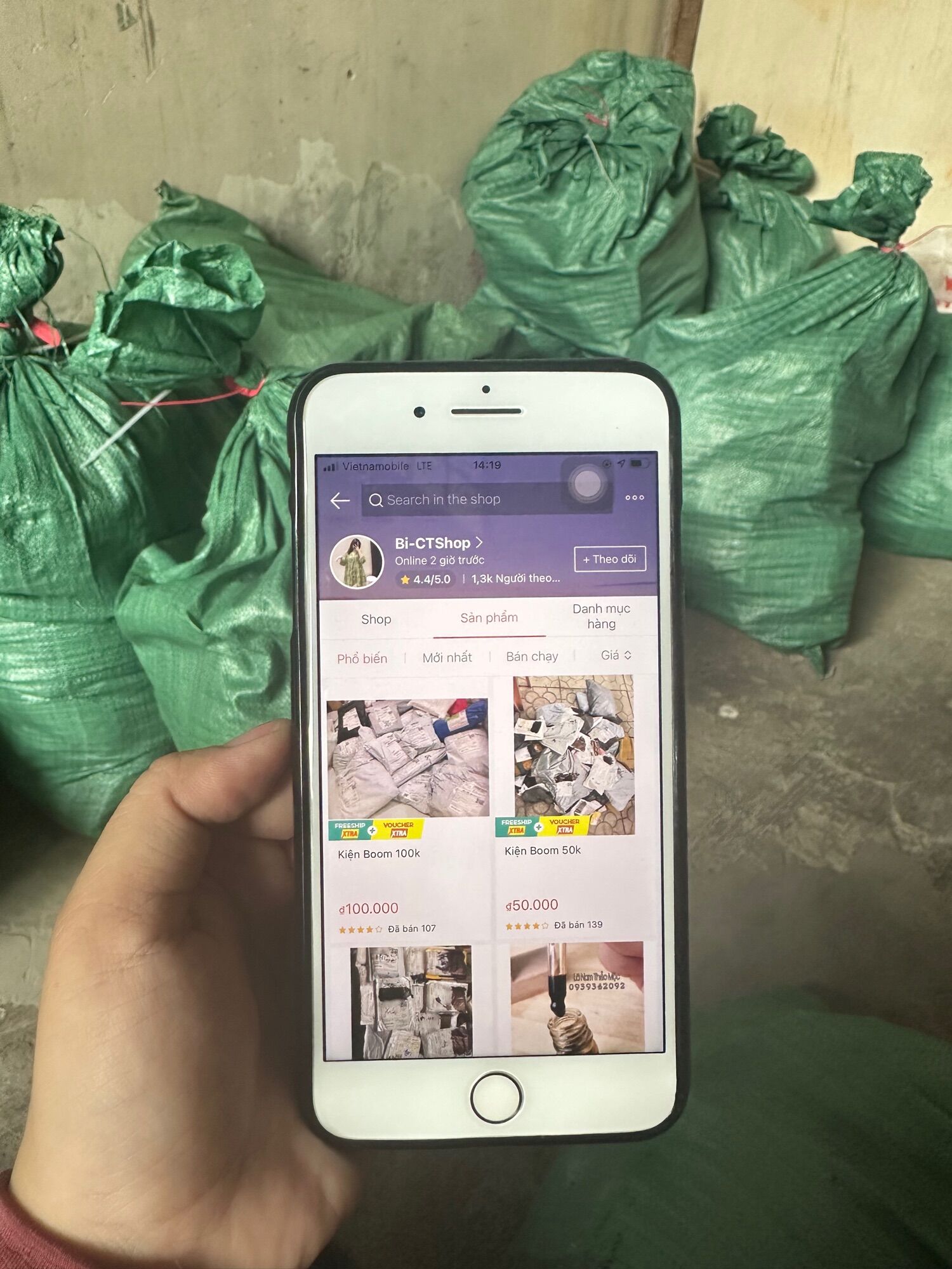 Kiện Hàng Quốc Tế Giá Rẻ 1500k