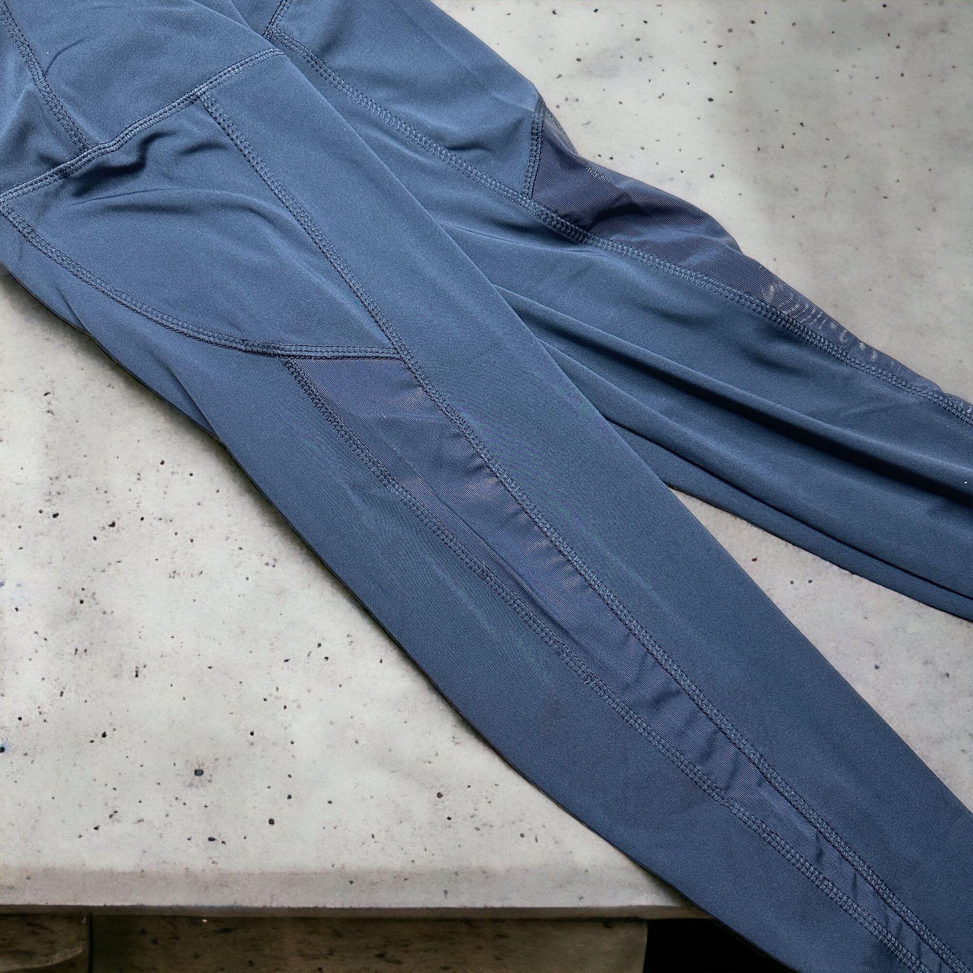 Quần legging nữ phối lưới