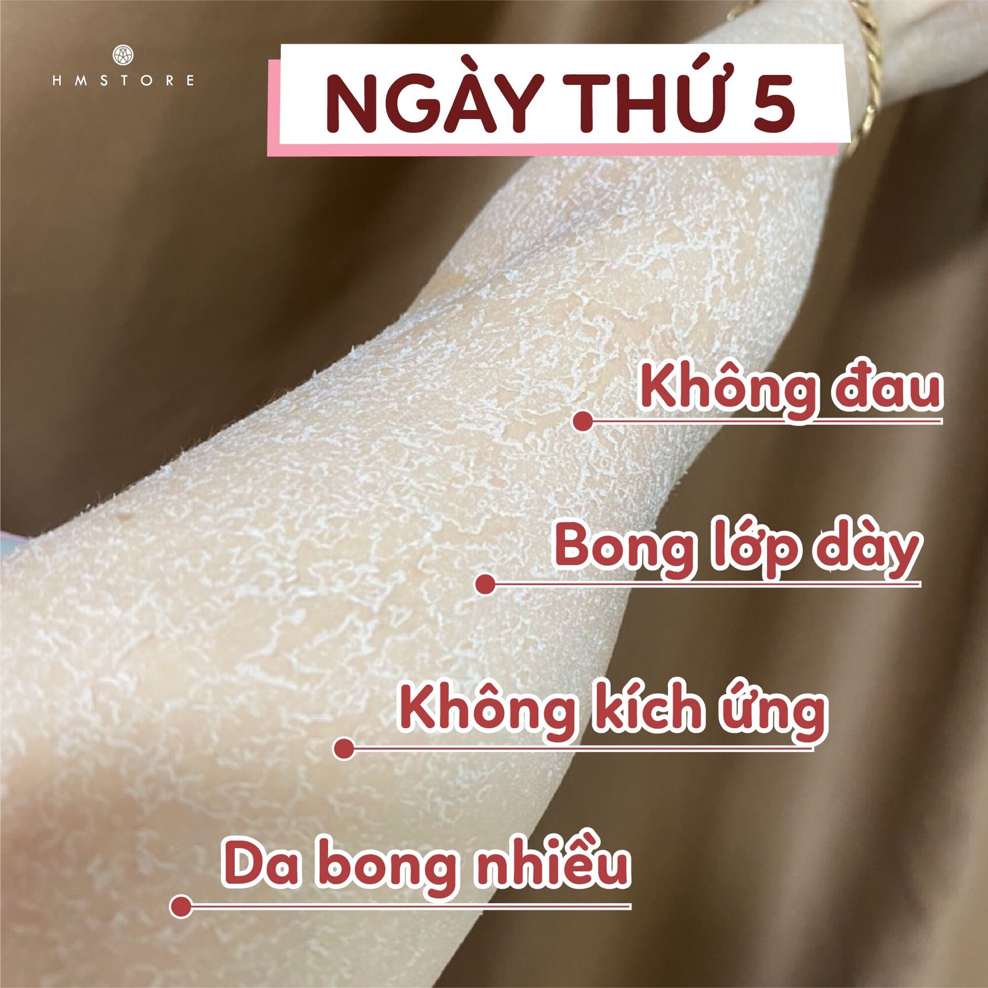 Peel Da Body RETINOL ( Thay Da Sinh Học ) Hm store - Body Bong Da