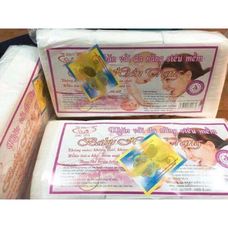 KHĂN VẢI KHÔ ĐA NĂNG HIỀN TRANG BABY AN TOÀN CHO BÉ