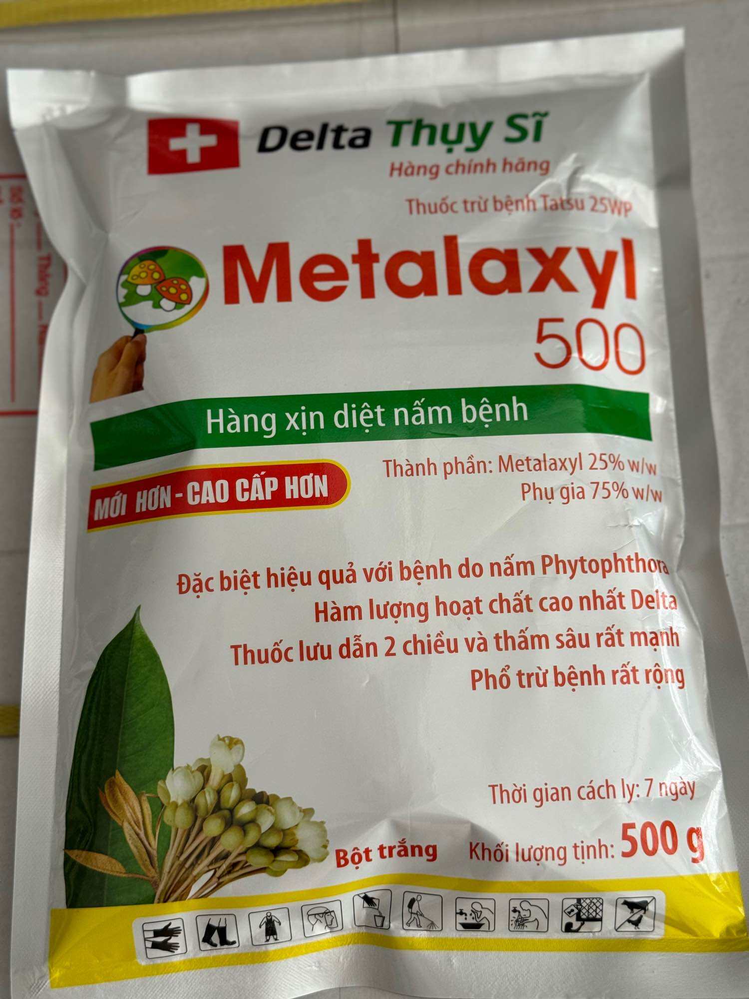 Metalaxyl - Tatsu 500WP (500gr) - Vua các loại nấm cho cây