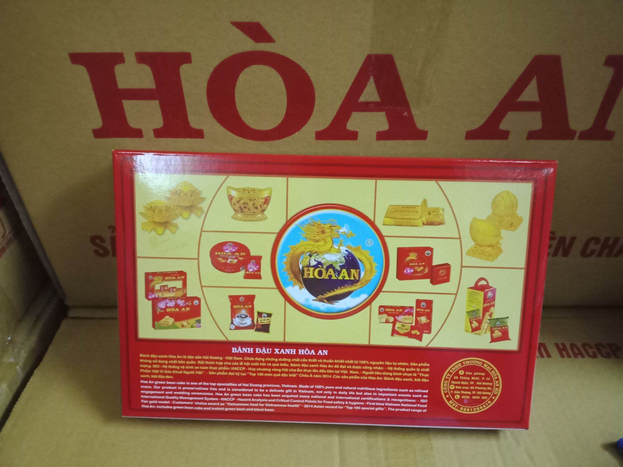 Bánh đậu xanh Hoà an (combo 5sp)