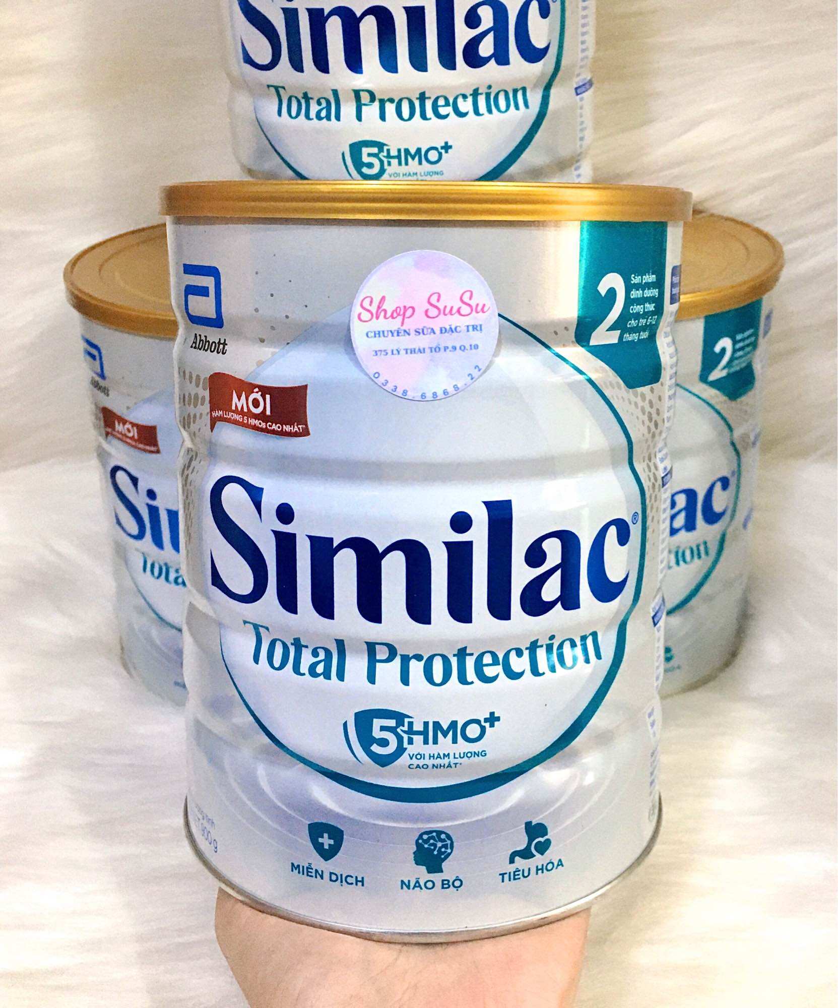 Sữa similac total protection số 2, số 3 cho bé từ 6-12 tháng và từ 1-2 tuổi