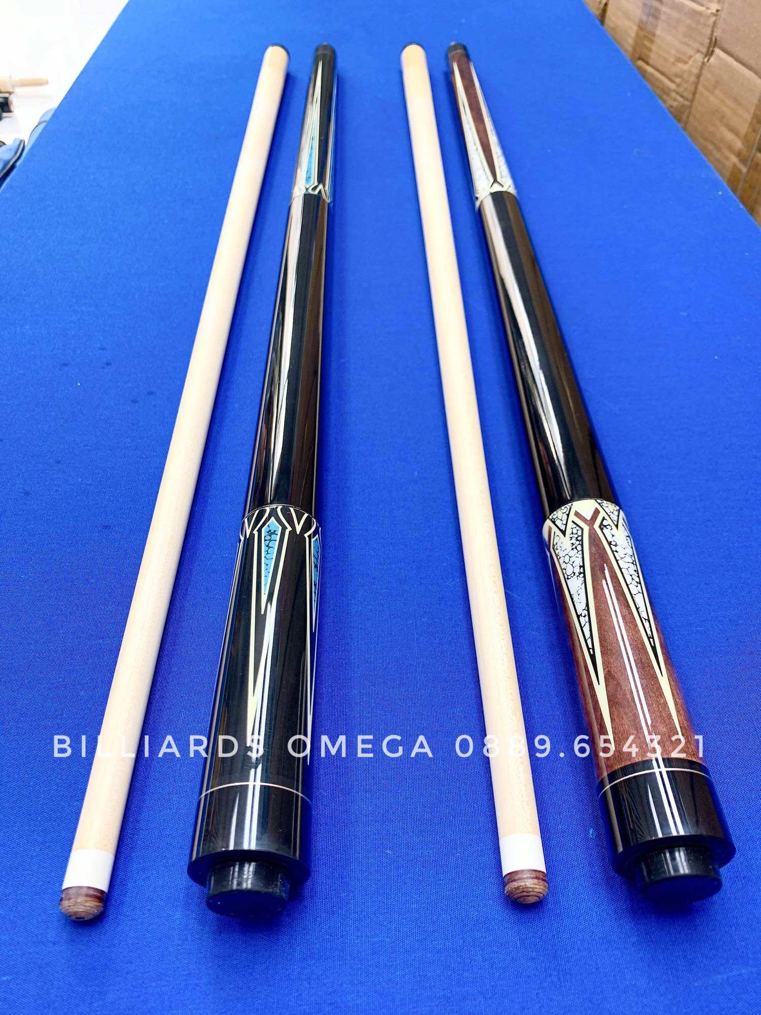 Combo Cơ Bida 3C/3Băng Fury Custom (Tặng Kèm Phụ Kiện)