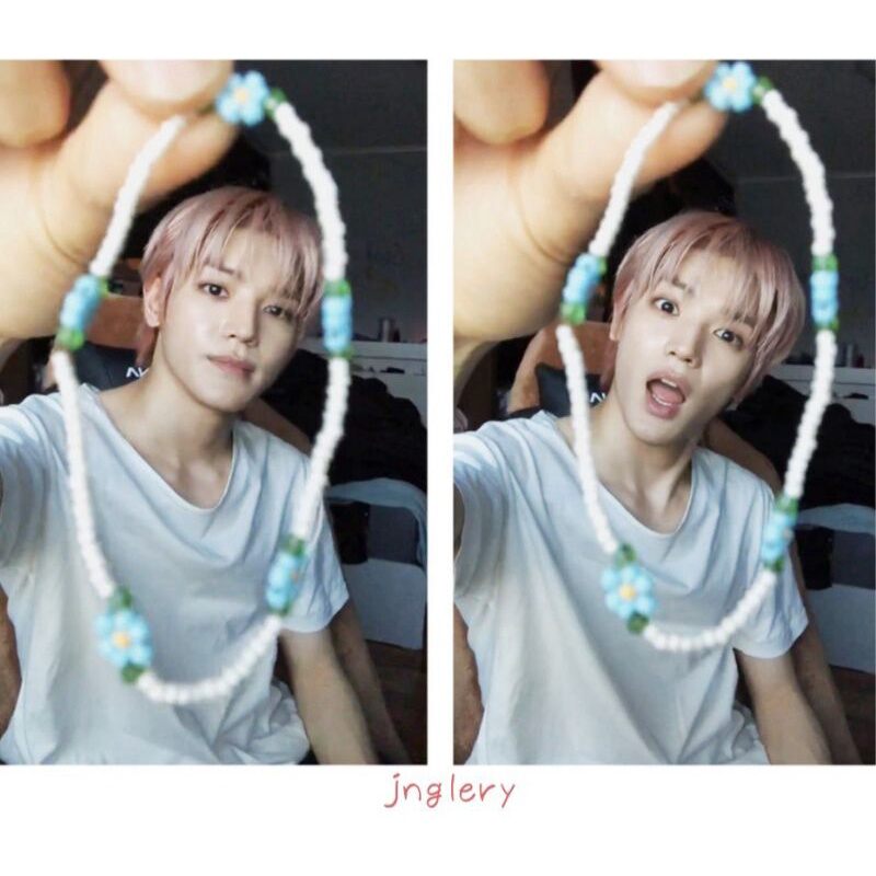 Vòng tay hạt cườm Inspired Taeyong NCT | Vòng tay cheap moment Idol Kpop