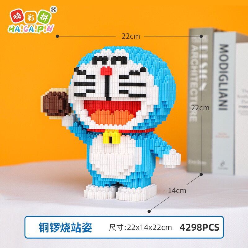 BỘ LEGO LẮP RÁP MÔ HÌNH DORAEMON với 4298 chi tiết