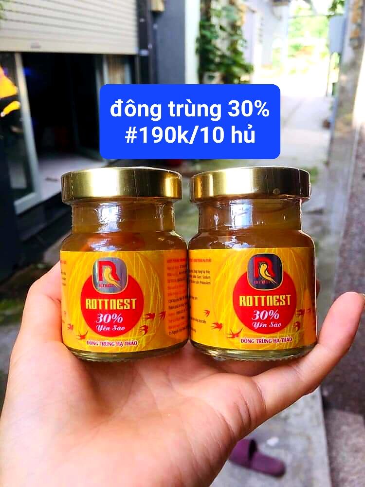 Nước yến sào đông trùng 30% yến