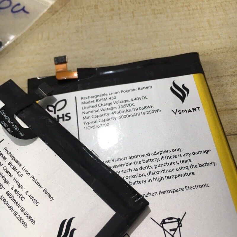 Pin Vsmart Joy 3 / Live 4 ( BVSM-430 ) ZIN Hàng Cao Cấp .