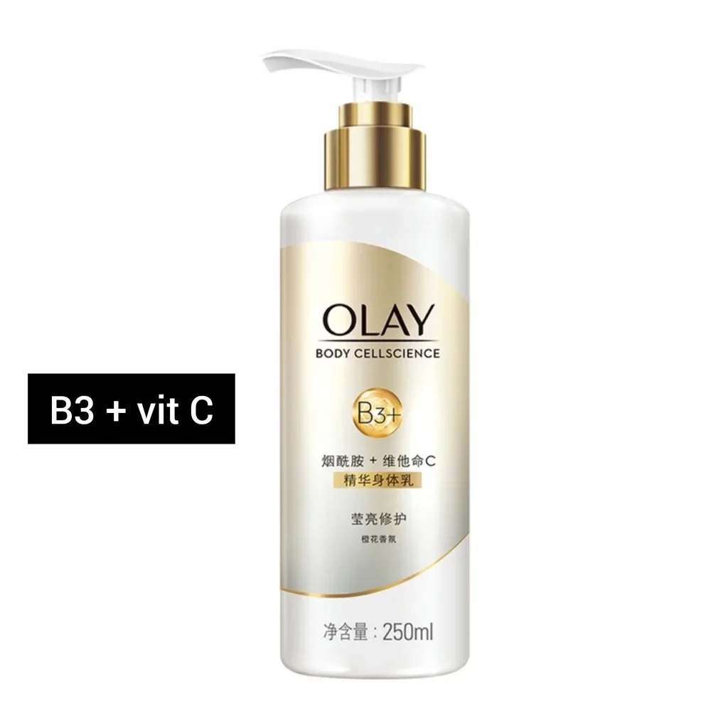 Sữa dưỡng thể Olay B3 + Vitamin C(dưỡng ẩm +trắng da)có sẵn