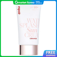 Espoir | Kem Chống Nắng Water Splash Ceramide SPF50+ PA++++ 60ml Không Dính