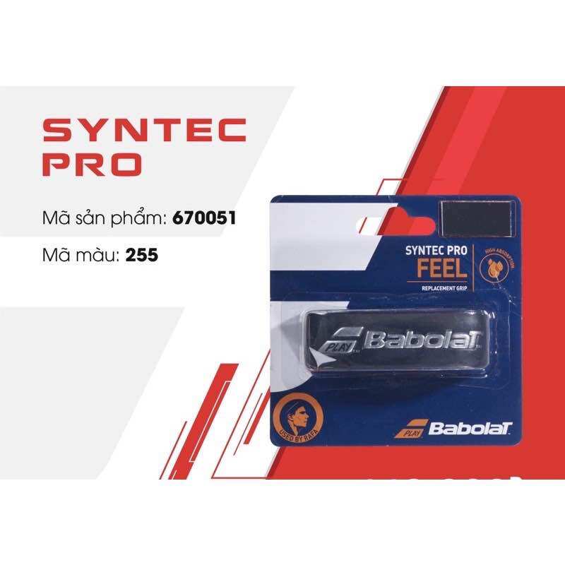 Babolat Syntec Pro - quấn cốt trắng/đen (670051)