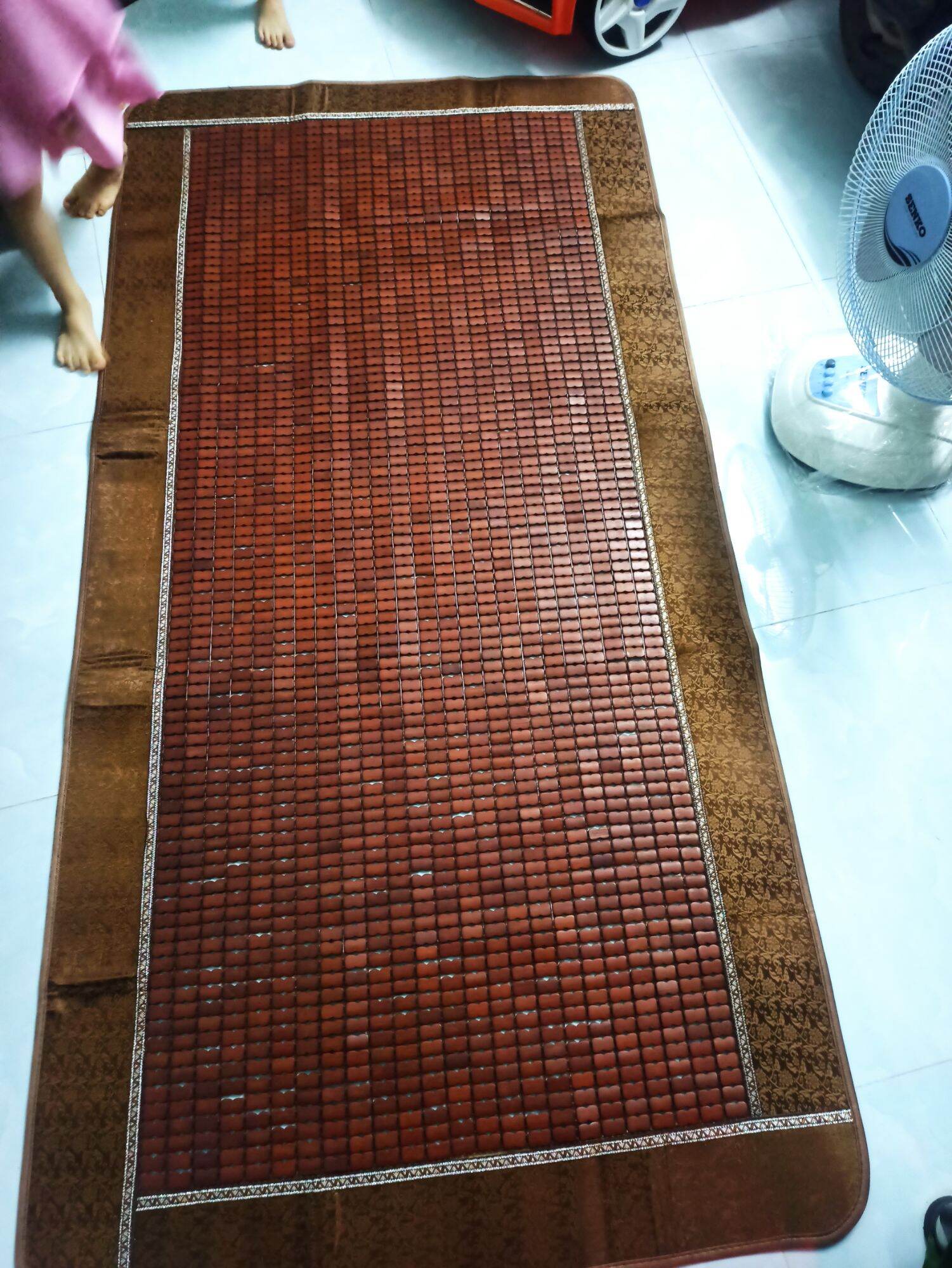 Chiếu trúc cao cấp đủ kích thước 1m-MÀU NÂU