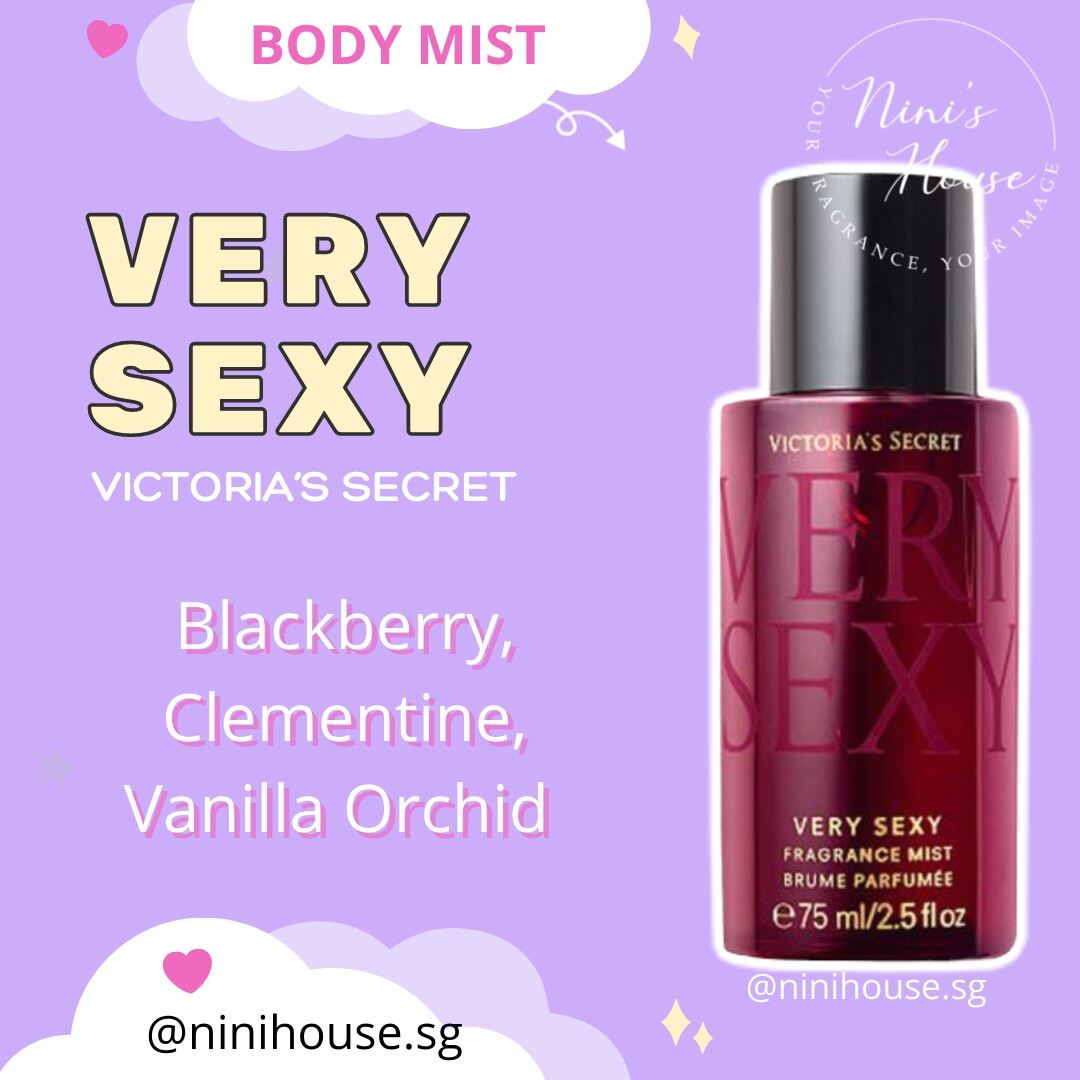 [Hàng Mỹ] Xịt thơm body mist mùi Very Sexy 75ml - Victoria’s Secret