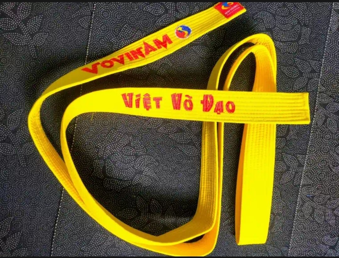 Đai Vàng Vovinam Loại Tốt