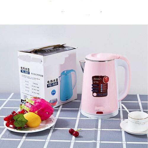 Ấm Siêu Tốc 2 Lớp Thái Lan 2,5 Lít Bình Đun Siêu Tốc Công Suất 1500W Sôi Nhanh An Toàn Tiện Dụng