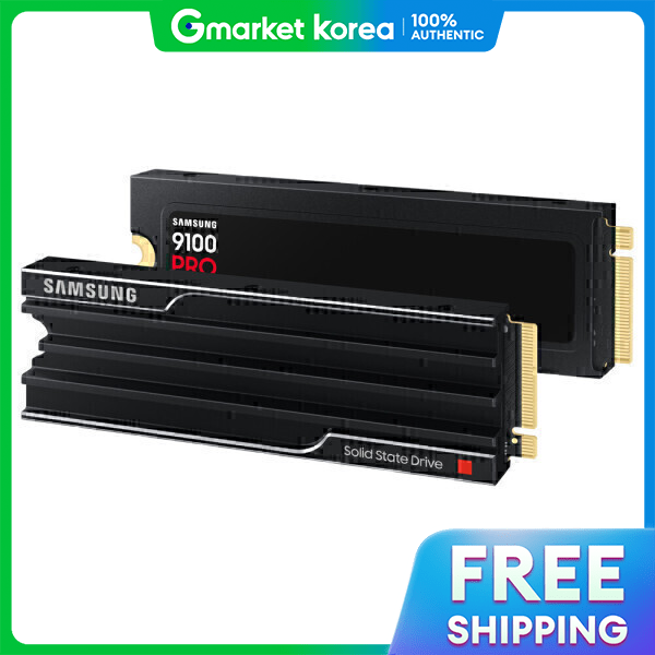 Samsung | Samsung Electronics 9100 Pro 8Tb Heatsink M.2 Nvme Ssd Pcie5.0 Gen5 Secure Packaging Giá 61,407,600 Đồng*Miễn phí vận chuyển