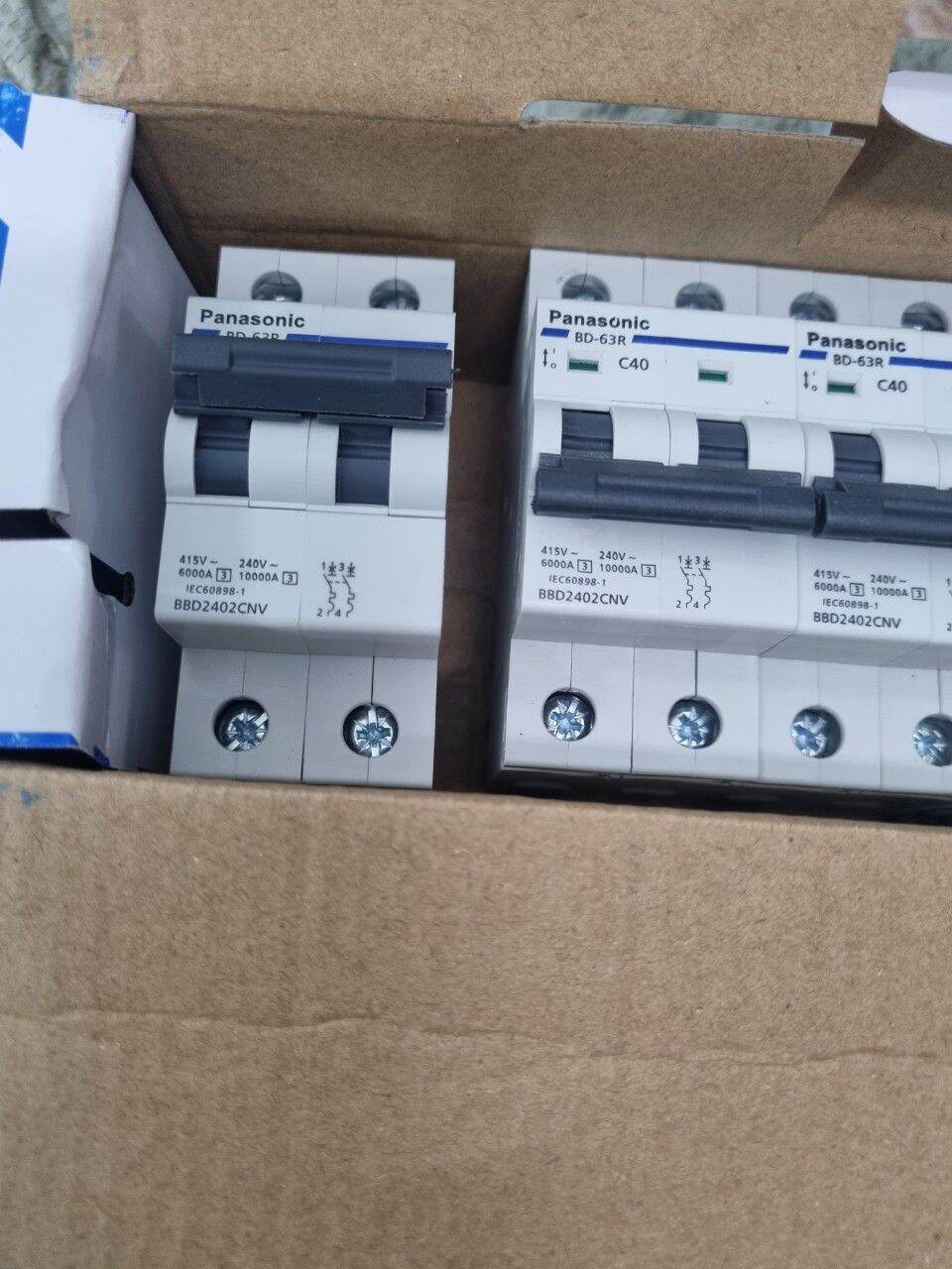 Cầu dao tự động khối (CB khối) 63A Panasonic