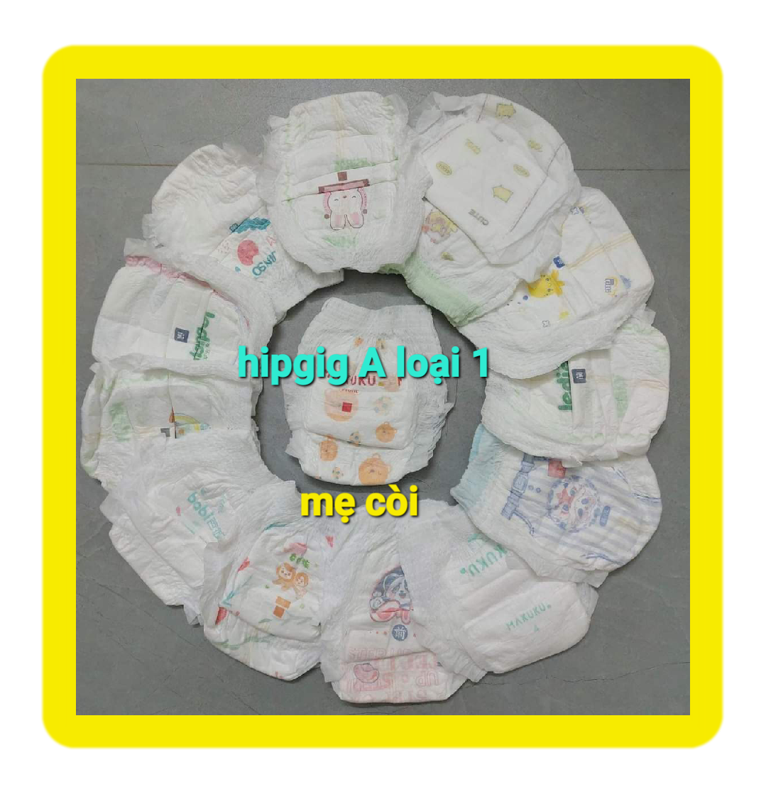 100 miếng Bỉm tả quần/tả dán hipgip A loại 1