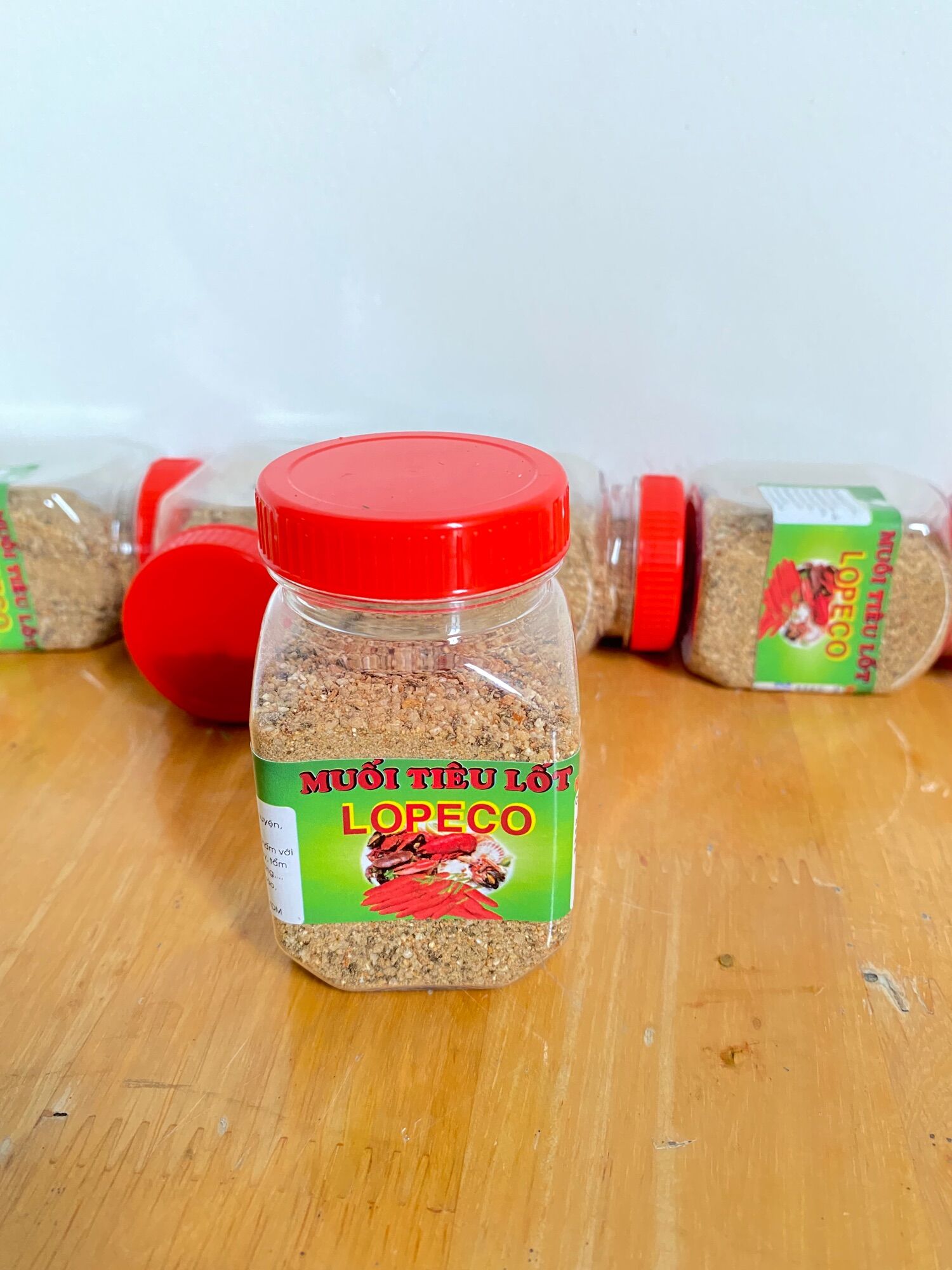 Muối tiêu lốp - muối tiêu lốt lopeco hủ 100g muối ngon hảo hạng dùng cho ăn chay - ăn mặn đều được, muối chấm hải sản, muối chấm trái cây