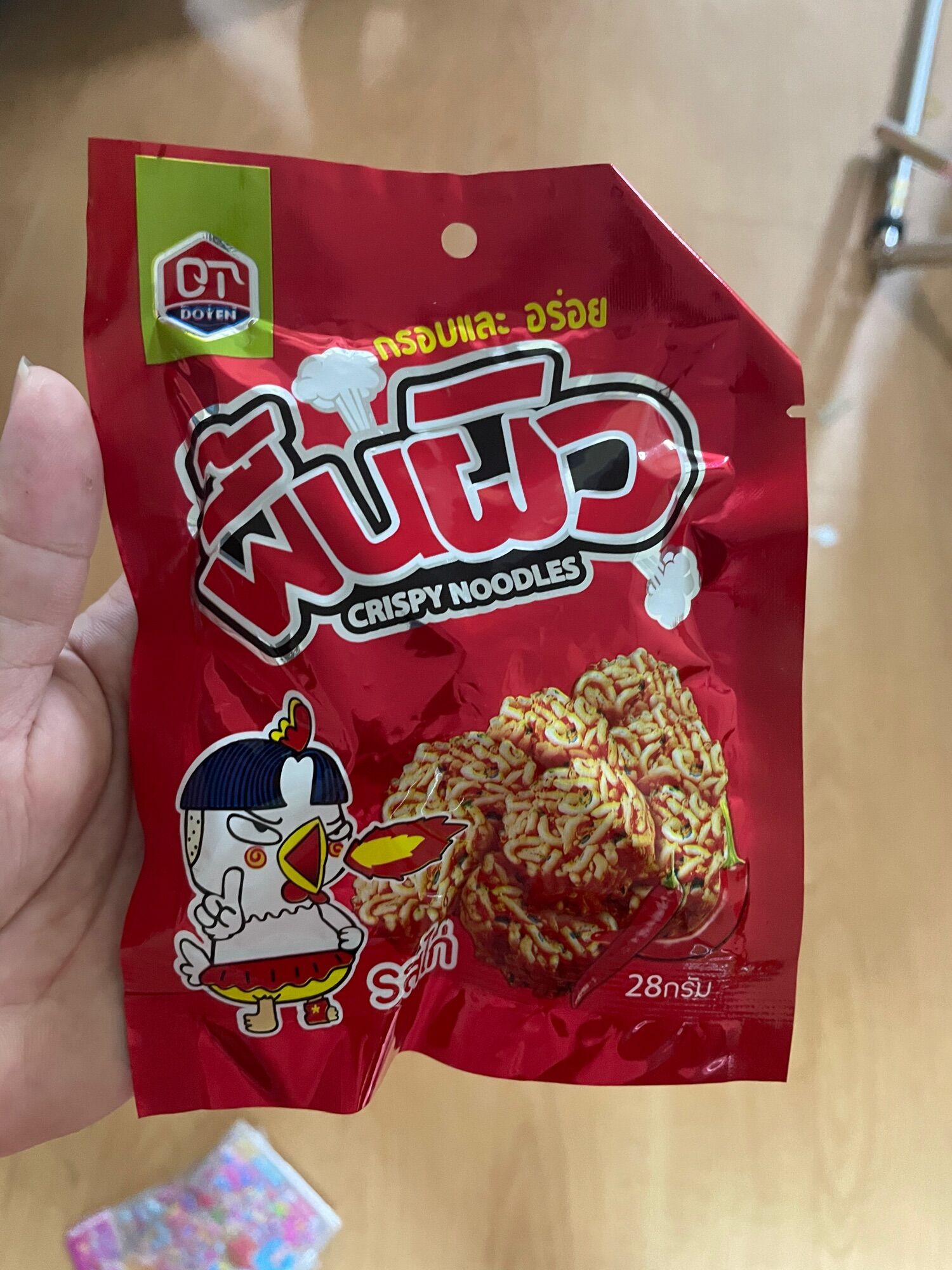 [HCM]Set 5 Gói Snack Mì Viên Tôm Đỏ Thái Lan 28g