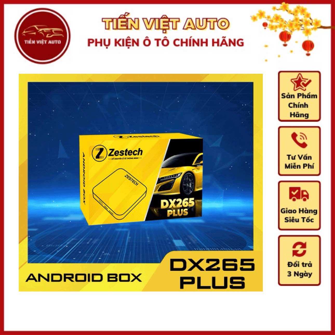 Android box zestech dx265 plus model 2024, android 13, chip sm6225