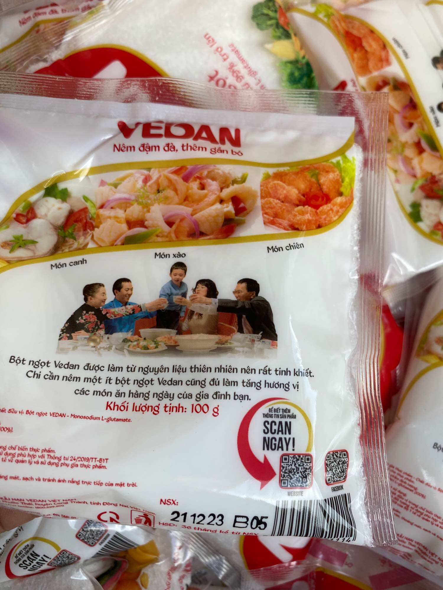 Bột ngọt Vedan nhí 100g