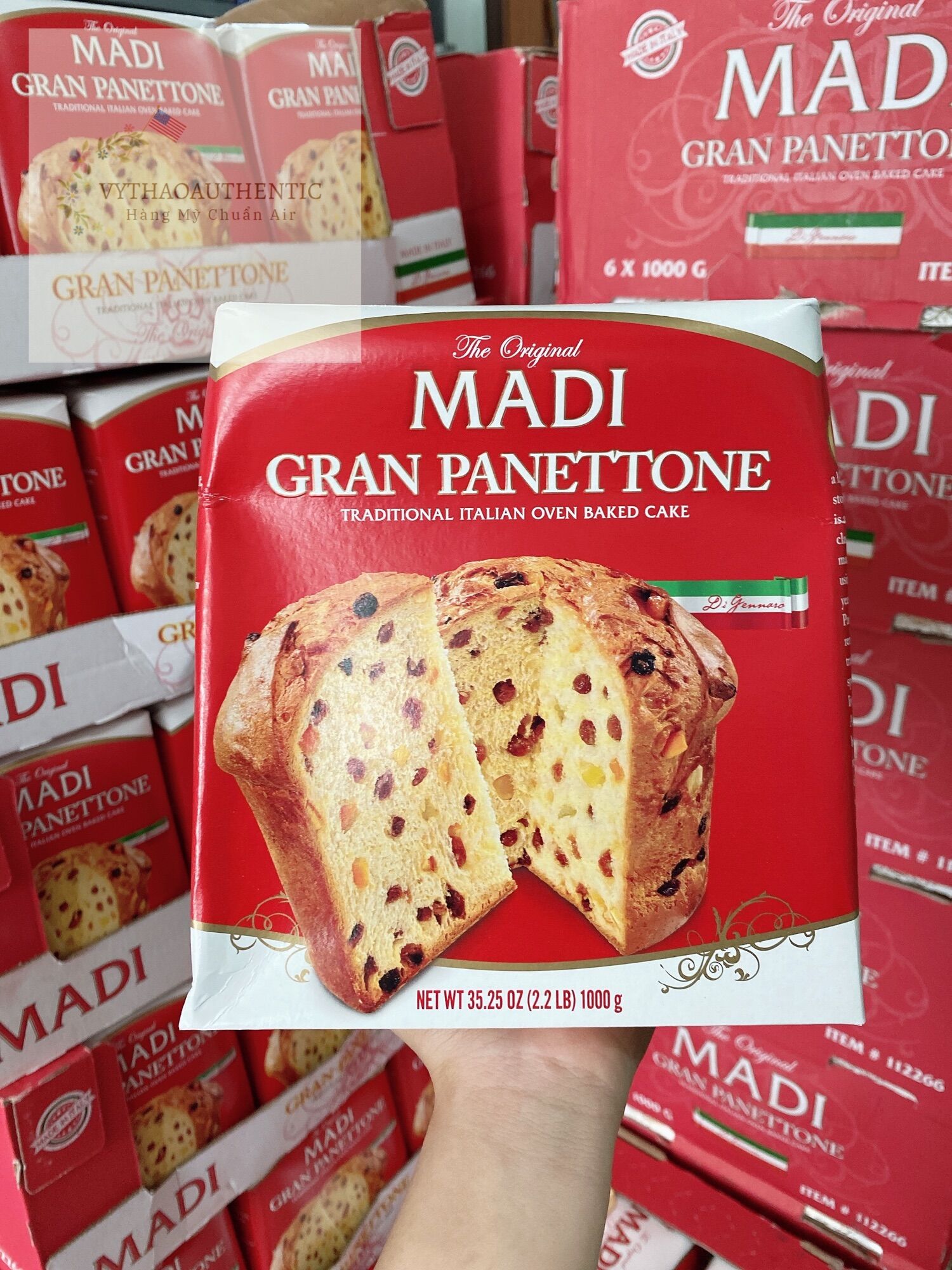 Bánh Mì Ý Madi Gran Panettone 1kg