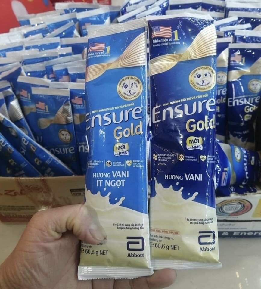 Gói sữa bột Ensure Gold 60gram