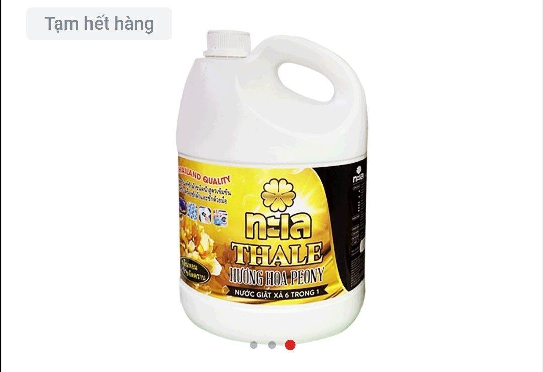 Nước giặt xả 6 in 1 hương peony thái lan 3.5 lít
