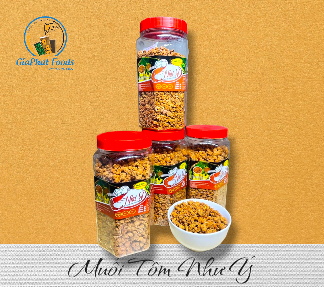 Muối tôm như ý hũ 400gr