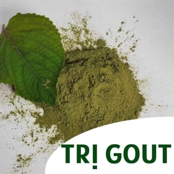 Bột lá tía tô sấy lạnh hủ 500gr