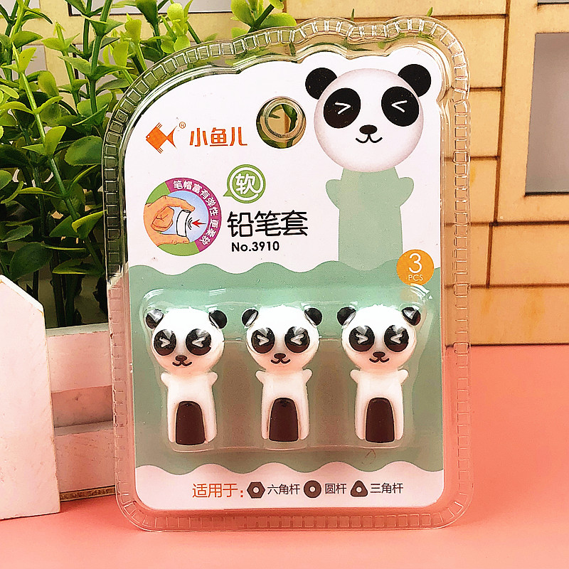 Nắp đậy bút chì animals (vỉ 3 cái)