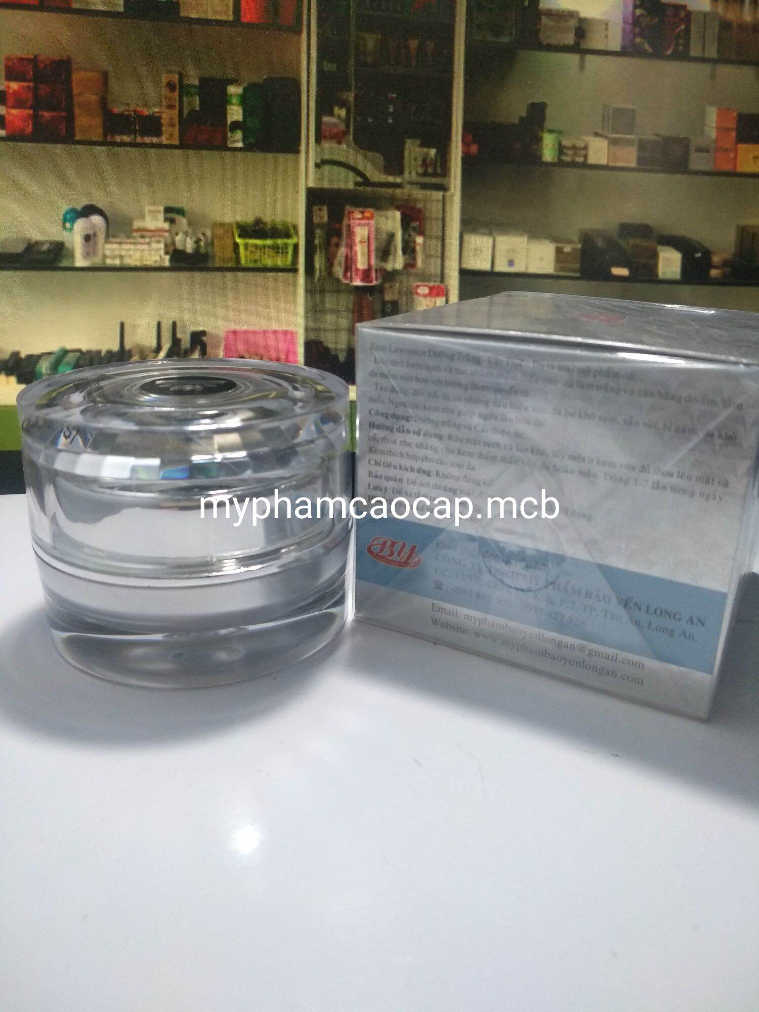 Kem lawrence dưỡng trắng cãi thiện da 10g