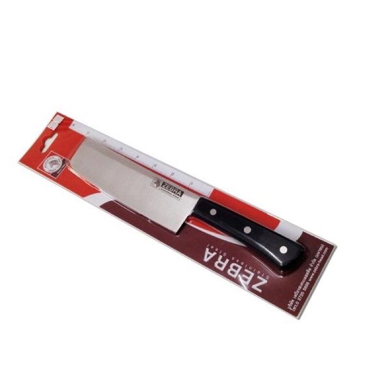 Dao thái zebra cán nhựa thái lan vagetable knife chef 6.5'' no. 100250