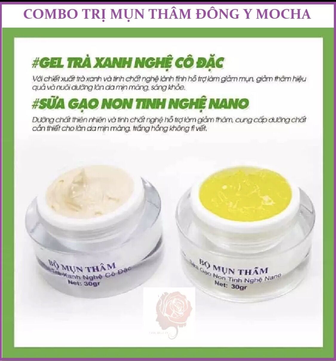 [CHÍNH HÃNG] BỘ MỤN THÂM MOCHA