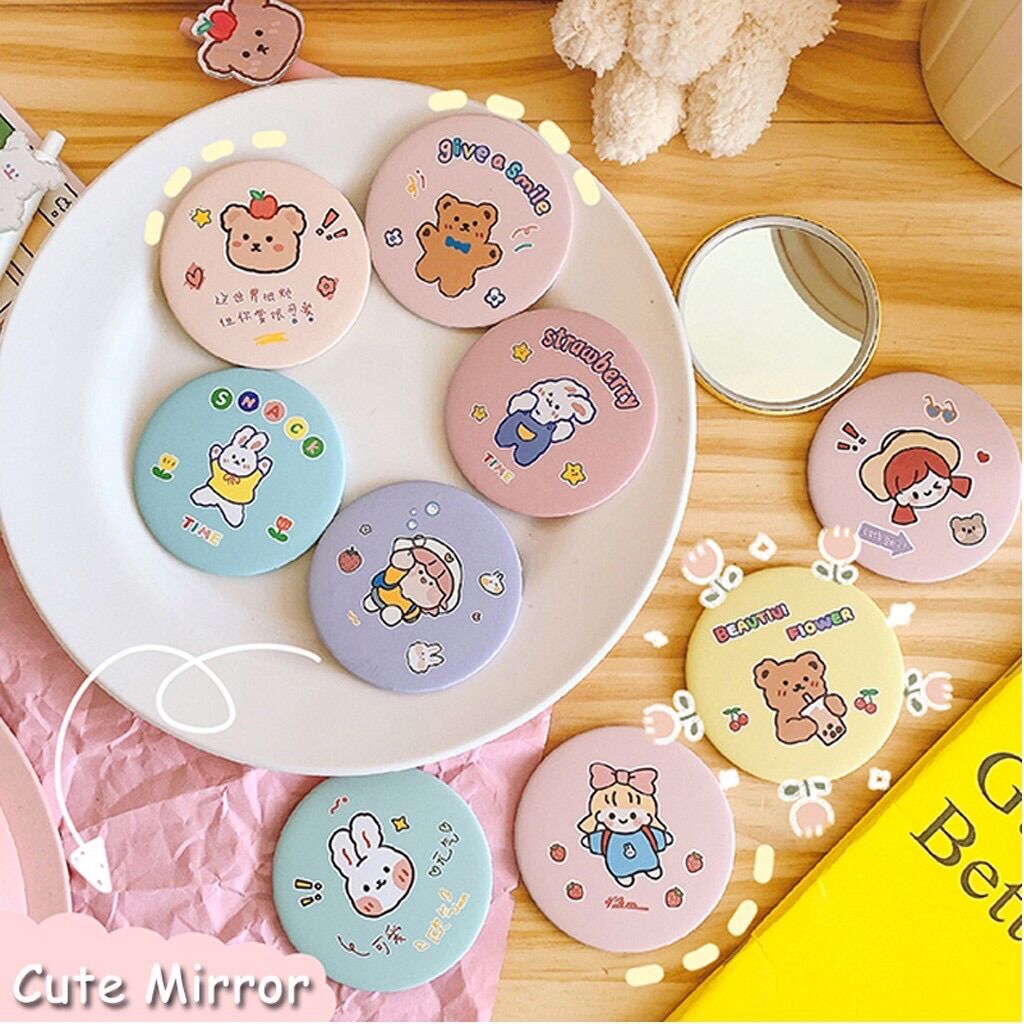 Gương mini xinh xắn tiện dụng được chọn mẫu