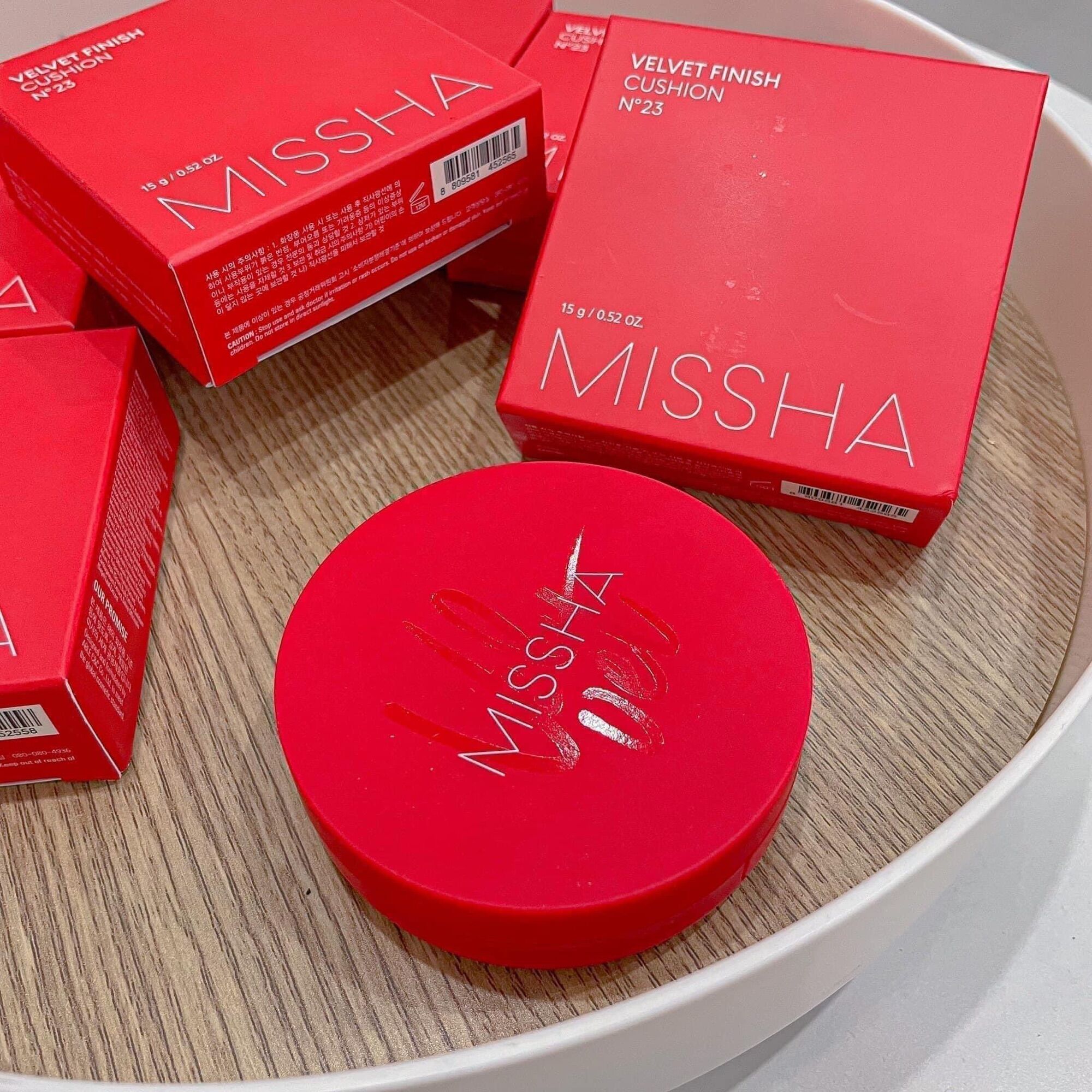 Phấn nước missha velvet finish cushion spf50+ pa+++