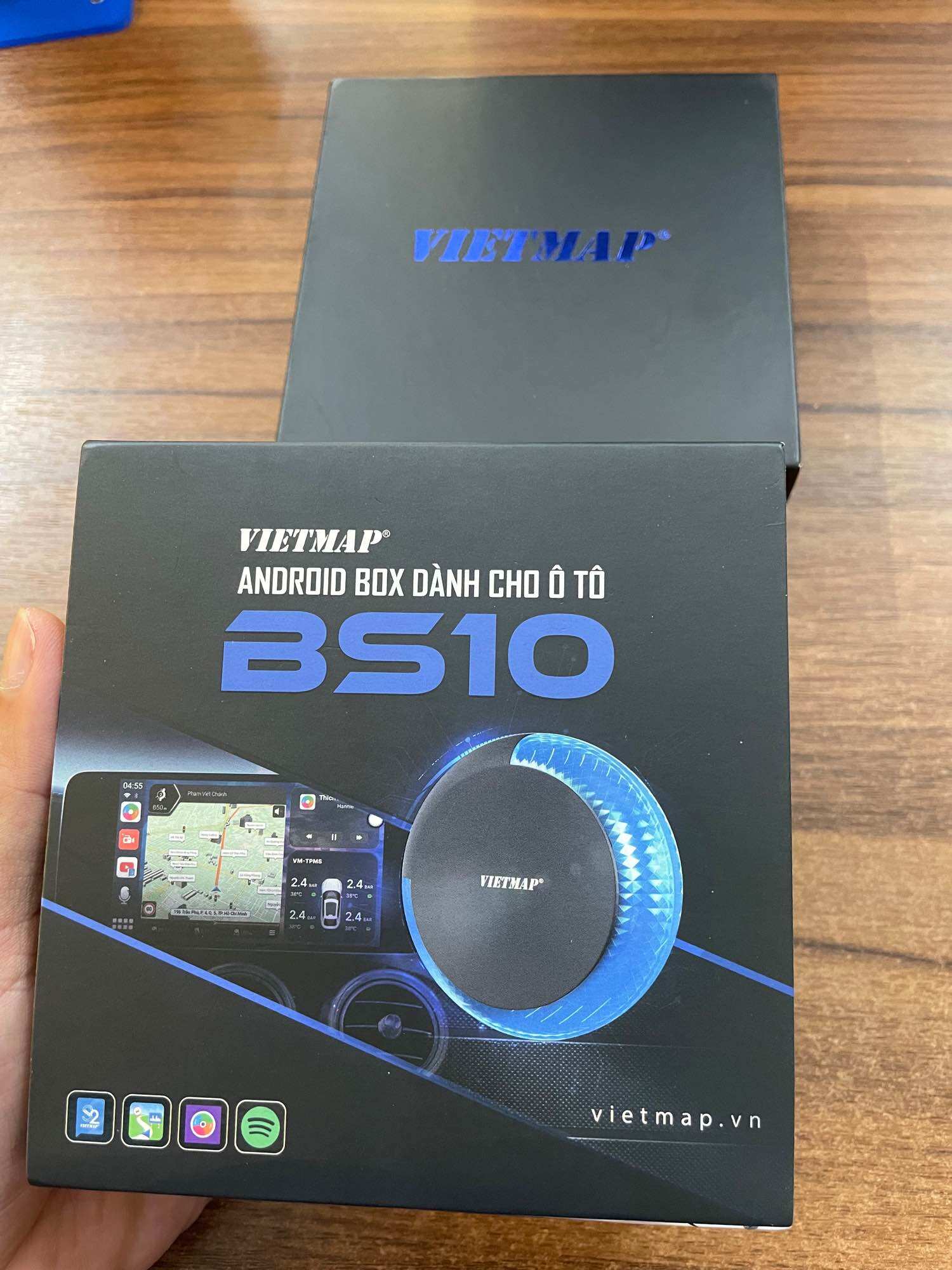 Androi box ô tô Vietmap BS10 dành cho màn hình Zin, tặng kèm dẫn đường Vietmap S2, Vietmap Live