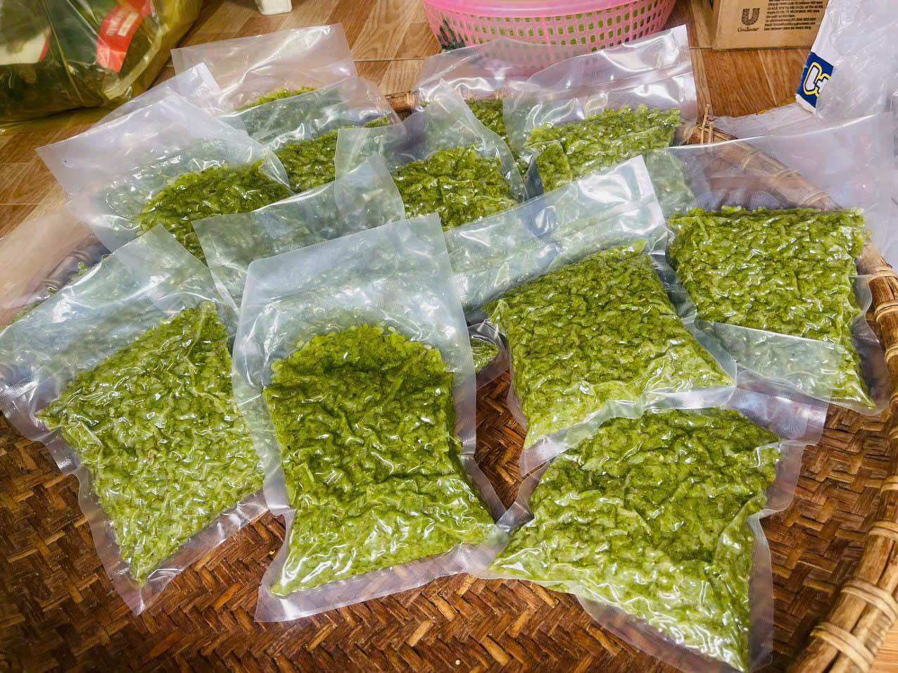 Cốm tươi tú lệ dẻo thơm ngon