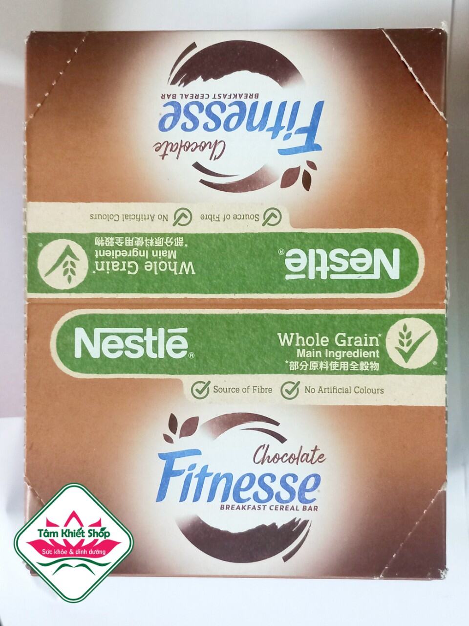 hộp 376 g 16 thanh 23,5g ngũ cốc Nestle Fitnesse socola hsd 3 24