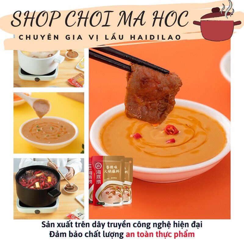 Sốt chấm lẩu Hải Đế Lao Haidilao (vị classic không cay)