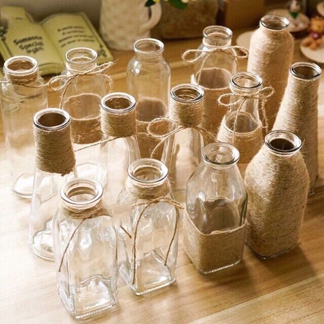 Cuộn 20m dây cói, dây thừng cỡ 2mm làm đồ handmade
