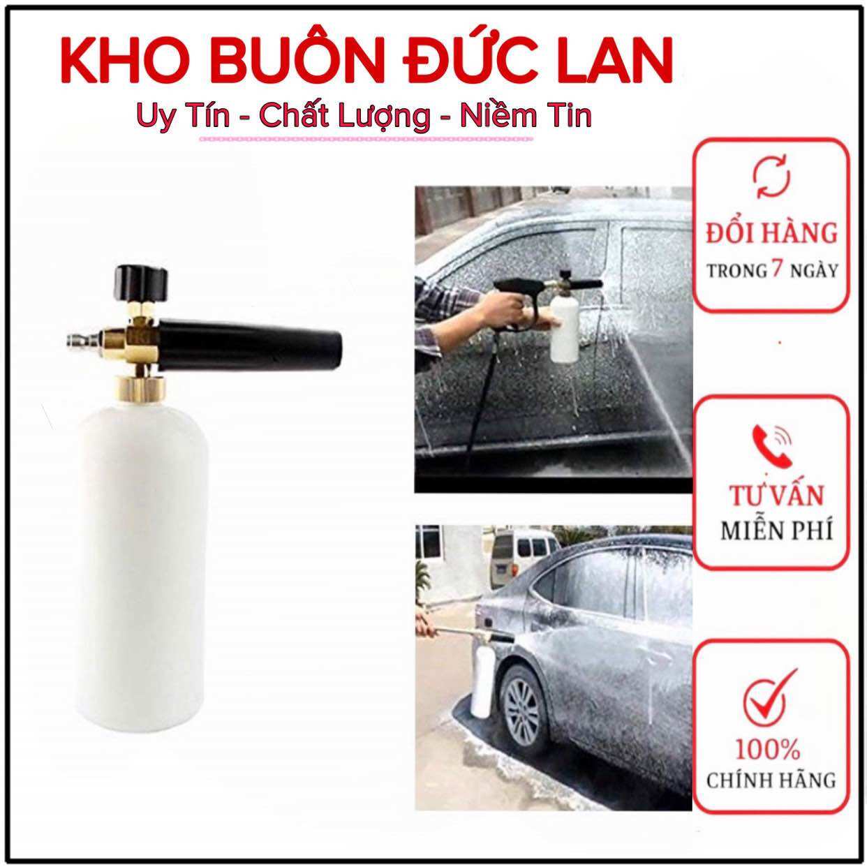BÌNH PHUN TẠO BỌT TUYẾT ( RỬA XE ) 1 LÍT