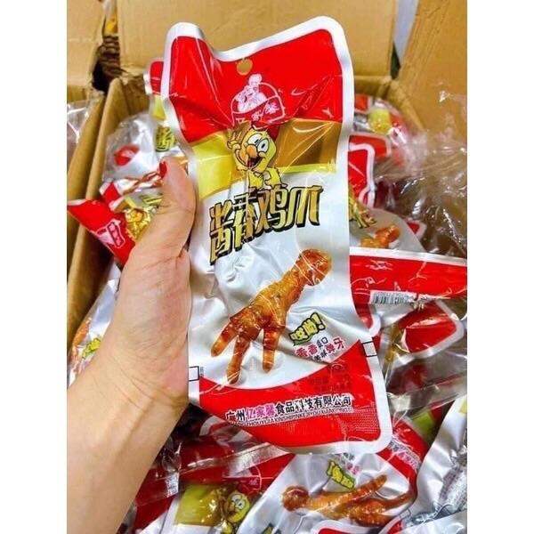 chân gà cay tứ xuyên 1 túi 30 chân