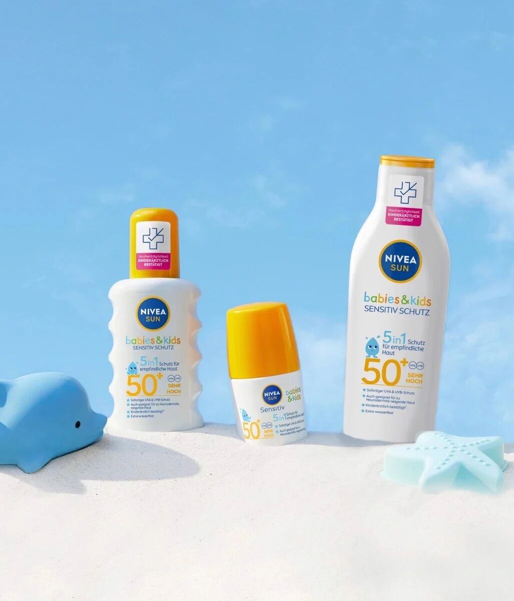 Kem chống nắng Nivea dạng xịt cho trẻ em