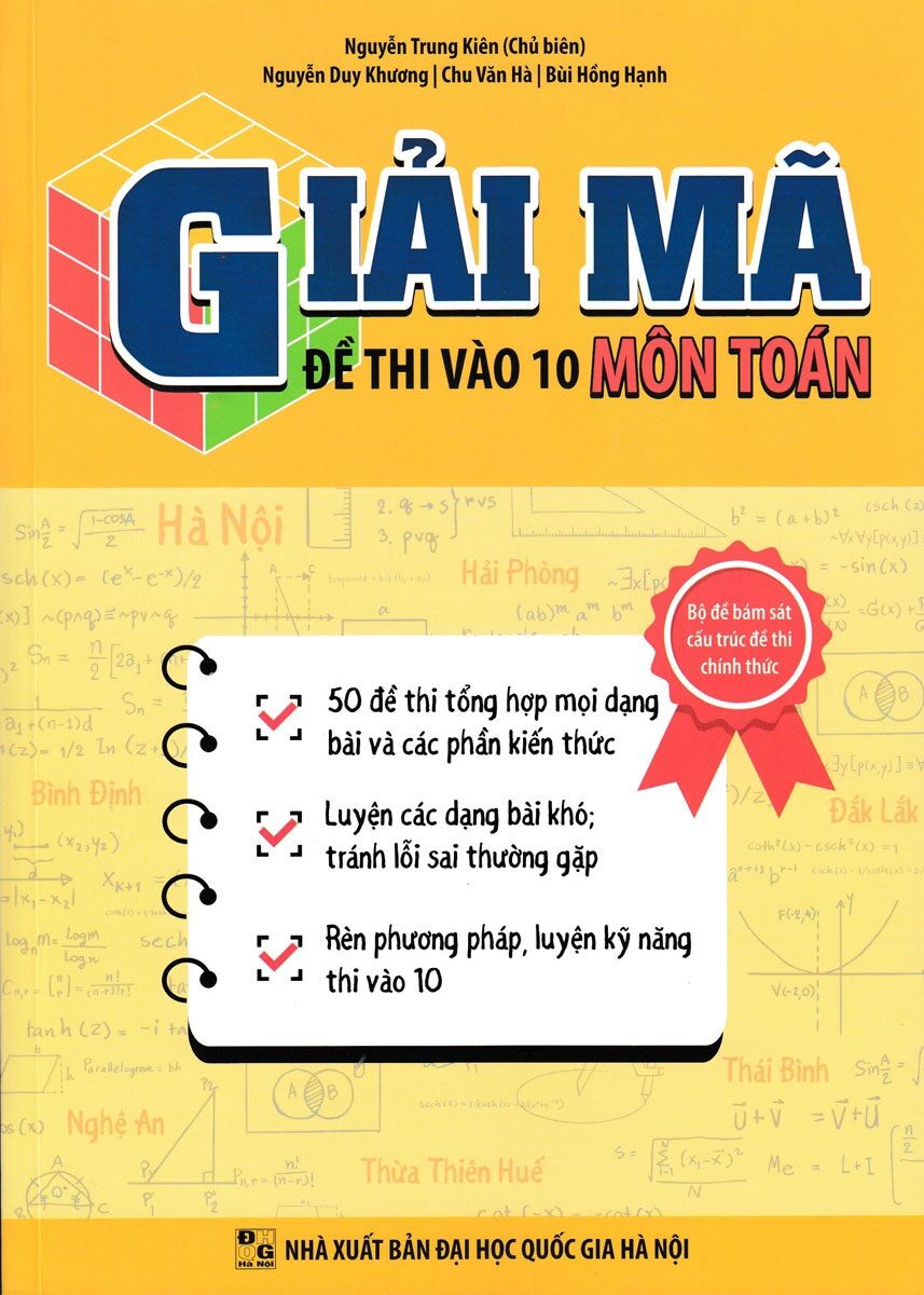 Giải mã đề thi vào 10 môn Toán