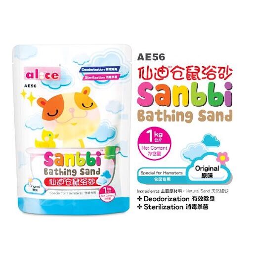 Cát tắm Sanbbi 1kg cho hamster