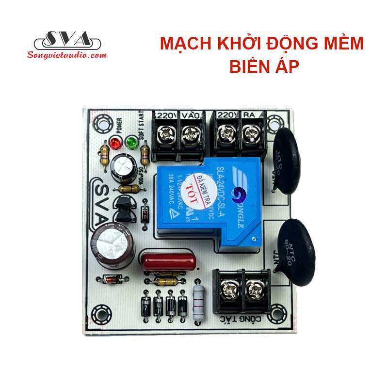 Mạch khởi động mềm biến áp