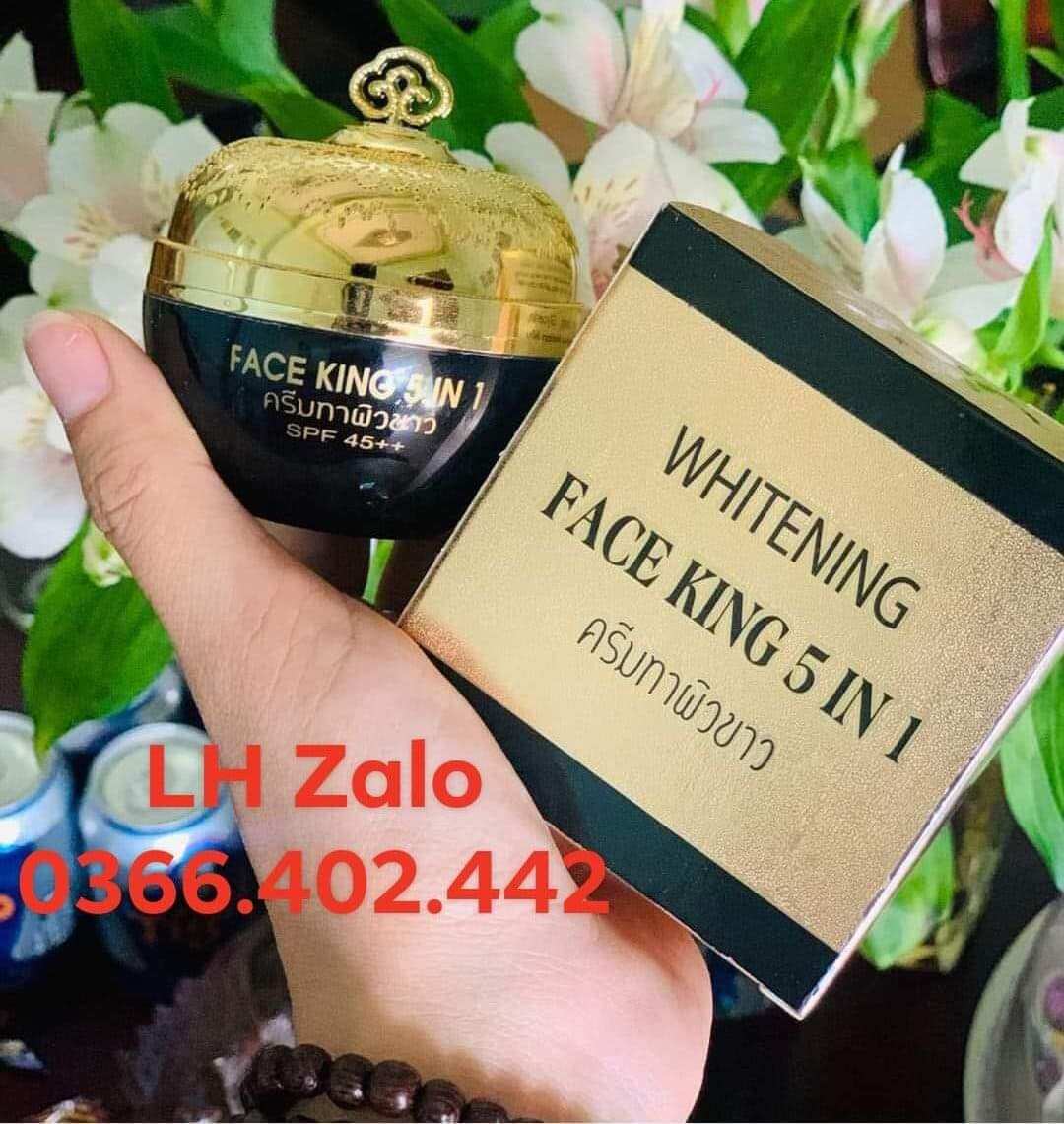 Sỉ 5 hộp kem face king in51 thái lan
